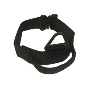 Nylon collar with handle and cobra buckle